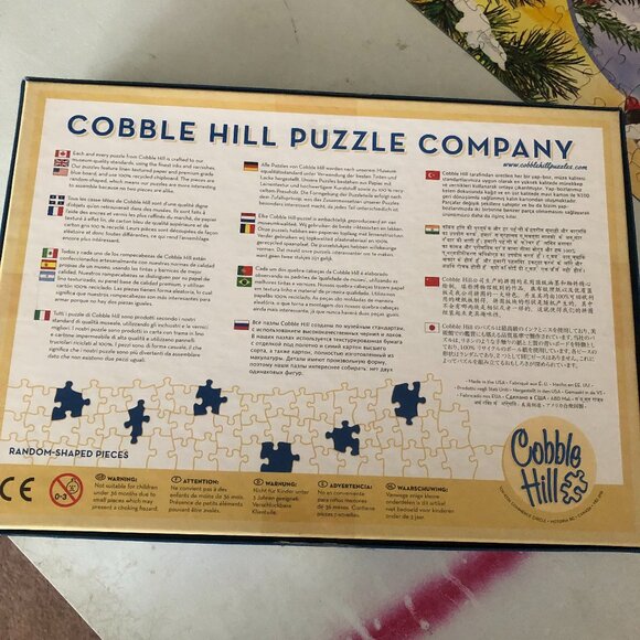 Cobble Hill Winterbird Magic 500 Piece Puzzle - Picture 5 of 5